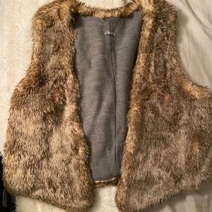 Aerie Fur Vest